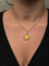 Pendentif Médaille Zodiaque Vierge Or 58 Facettes
