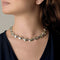 Collier Arthus Bertrand - Collier en argent à maillons ovale 58 Facettes B250497