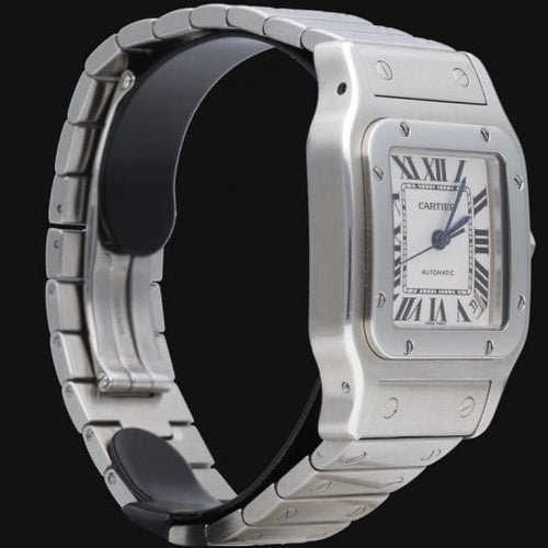 Montre Cartier Montre Santos Galbée Xl 58 Facettes MT43946