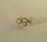 Bague 51.5 Bague Toi et Moi ancienne en or jaune 18k et platine, diamants 58 Facettes