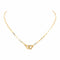 Collier Dinh Van  Collier Menottes Or jaune 58 Facettes 4756864RV