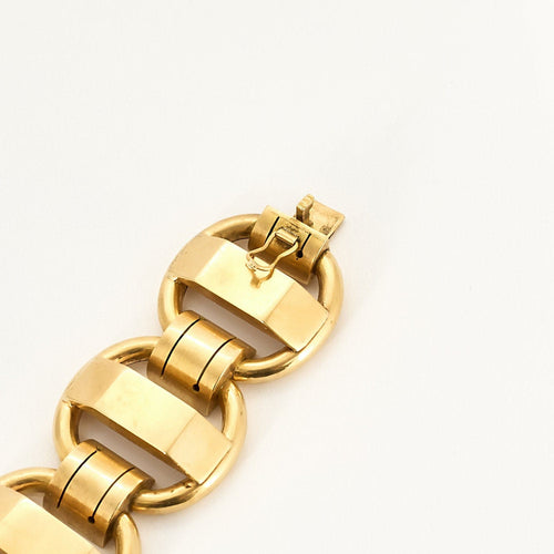 Bracelet Bracelet en or jaune 58 Facettes MAN1586