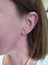 Boucles d'oreilles Clous d'oreille or jaune diamants 58 Facettes 075431