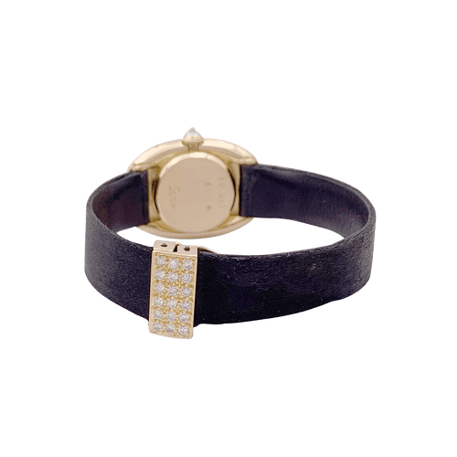 Montre Montre Cartier, "Baignoire", or jaune, diamants. 58 Facettes 34391