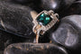 Bague 59 Portrait of an Idea ring – Unique Creation by Gianpiero Casolani 58 Facettes GCR001