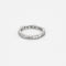 Bague 49 Bague en Or blanc 18k 58 Facettes SAI0581
