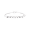 Bracelet Bracelet ligne or blanc et diamants. 58 Facettes 34486