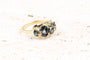 Bague 54 Bague or jaune, saphirs 1,12 ct 58 Facettes BGSACC1137-107