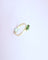 Bague 53.5 Bague Péridot en solitaire Or Jaune 18 K 58 Facettes AA 1667
