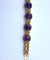 Bracelet Bracelet en or 18 carats sertie de 9 améthystes en cabochon 58 Facettes AB88
