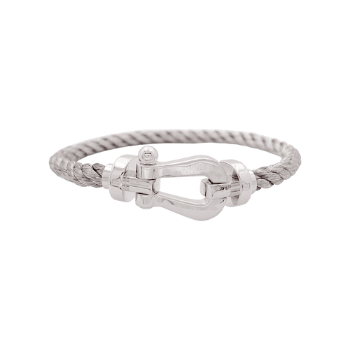Bracelet Bracelet Fred, "Force 10", or blanc, acier. 58 Facettes 34775