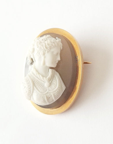 Pendentif Broche / pendentif ancienne XIX ème 58 Facettes