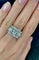Bague 56 Bague modèle Tank or blanc diamants 58 Facettes