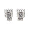Boucles d'oreilles Puces Or blanc Diamant