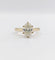 Bague 52 Bague solitaire or 14k ornée d'un diamant de 1,51 carats taille ovale Couleur J-K pureté SI2 avec certificat GWLAB 58 Facettes A03789