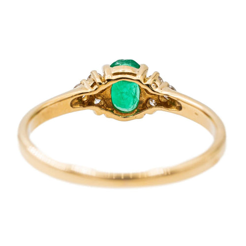 Bague 53 Bague Or jaune Emeraude 58 Facettes 2711420CN
