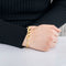 Bracelet Bracelet jonc motif serpent en or jaune et rubis 58 Facettes ROD3486