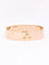 Bracelet Bracelet jonc maçonnique or rose perles fines 58 Facettes 1133.1