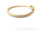 Bracelet bracelet FRED force 10 gm en or jaune & diamants 58 Facettes 241384