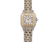 Montre vintage montre CARTIER panthere pm 23 mm or et acier quartz 58 Facettes 264500