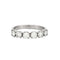 Bague 52 BAGUE "DEMI-TOUR" OR ET DIAMANTS. 58 Facettes BO/240004