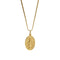 Collier Collier en or jaune avec la Vierge miraculeuse 58 Facettes 34873