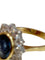 Bague 55 Bague Pompadour saphir et diamants 58 Facettes