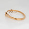 Bracelet Bracelet antique à clous édouardiens L. Fritzsche en or rose 14 carats en forme de fer à cheval 1908 58 Facettes G13753