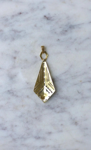 Pendentif Pendentif Art Déco Diamants Or Jaune et Platine 58 Facettes