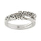 Bague 54 Bague double avec diamants 58 Facettes 33334