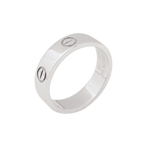 Bague 59 Bague Cartier "Love" platine. 58 Facettes 34272