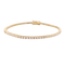 Bracelet Bracelet ligne tennis or jaune, diamants. 58 Facettes 34114
