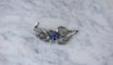 Broche BOUCHERON - Broche Clip Saphirs et diamants 58 Facettes
