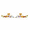 Boucles d'oreilles Boucles d'oreilles Puces Or jaune Topaze 58 Facettes 3079782CN