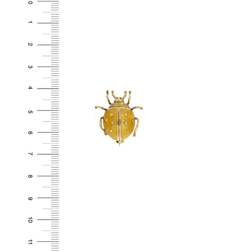 Broche Broche coccinelle 58 Facettes 34211