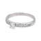 Bague 53 Bague  Solitaire Or blanc Diamant 58 Facettes 4723746CN