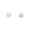 Boucles d'oreilles Puces d'oreille diamant, or jaune. 58 Facettes 34523