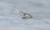 Bague Bague Art Deco Diamants Or Blanc et Platine 58 Facettes