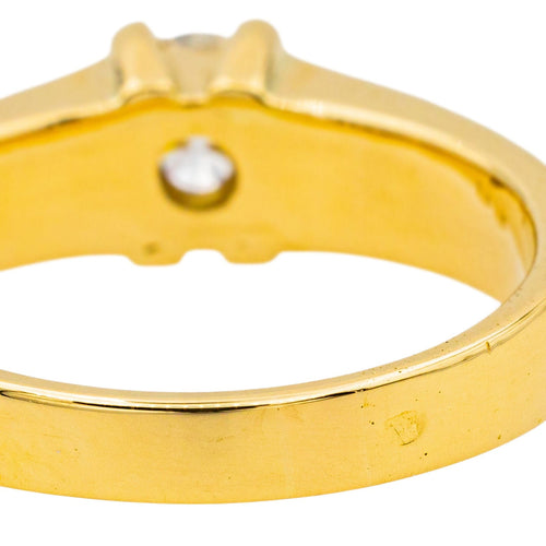 Bague 54 Bague Solitaire Or jaune Diamant 58 Facettes 3704300CN