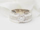 Bague 56 Bague solitaire en or blanc et diamant 0.55ct 58 Facettes 33137