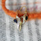 Boucles d'oreilles Boucles d'oreilles saphirs deux ors en dormeuses 58 Facettes CVBO33