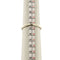 Bague 55 Bague fleur or blanc avec grenat et diamants 58 Facettes 33304