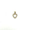 Pendentif Pendentif cœur or jaune et diamants 58 Facettes Z15B51681