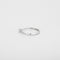 Bague 54 Solitaire or blanc diamant 58 Facettes 3121280