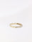 Bague 51 Demi-Alliance américaine en or blanc et diamants 0,48 ct 58 Facettes J117