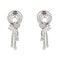 Boucles d'oreilles Boucles d'oreilles Palladium Diamant 58 Facettes 3017709RV