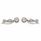 Boucles d'oreilles Boucles d'oreilles Dormeuses Or blanc Diamant 58 Facettes 2960964CN