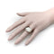 Bague 54.5 Bague H. Stern en or 18 carats avec pierres dorées et cristal de roche 58 Facettes A2000N