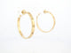 Boucles d'oreilles boucles d'oreilles CARTIER love creoles en or jaune 58 Facettes 260122