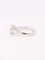 Bague 51.5 Bague trilogie or blanc diamant rond 2.07 ct diamants poires 58 Facettes 977